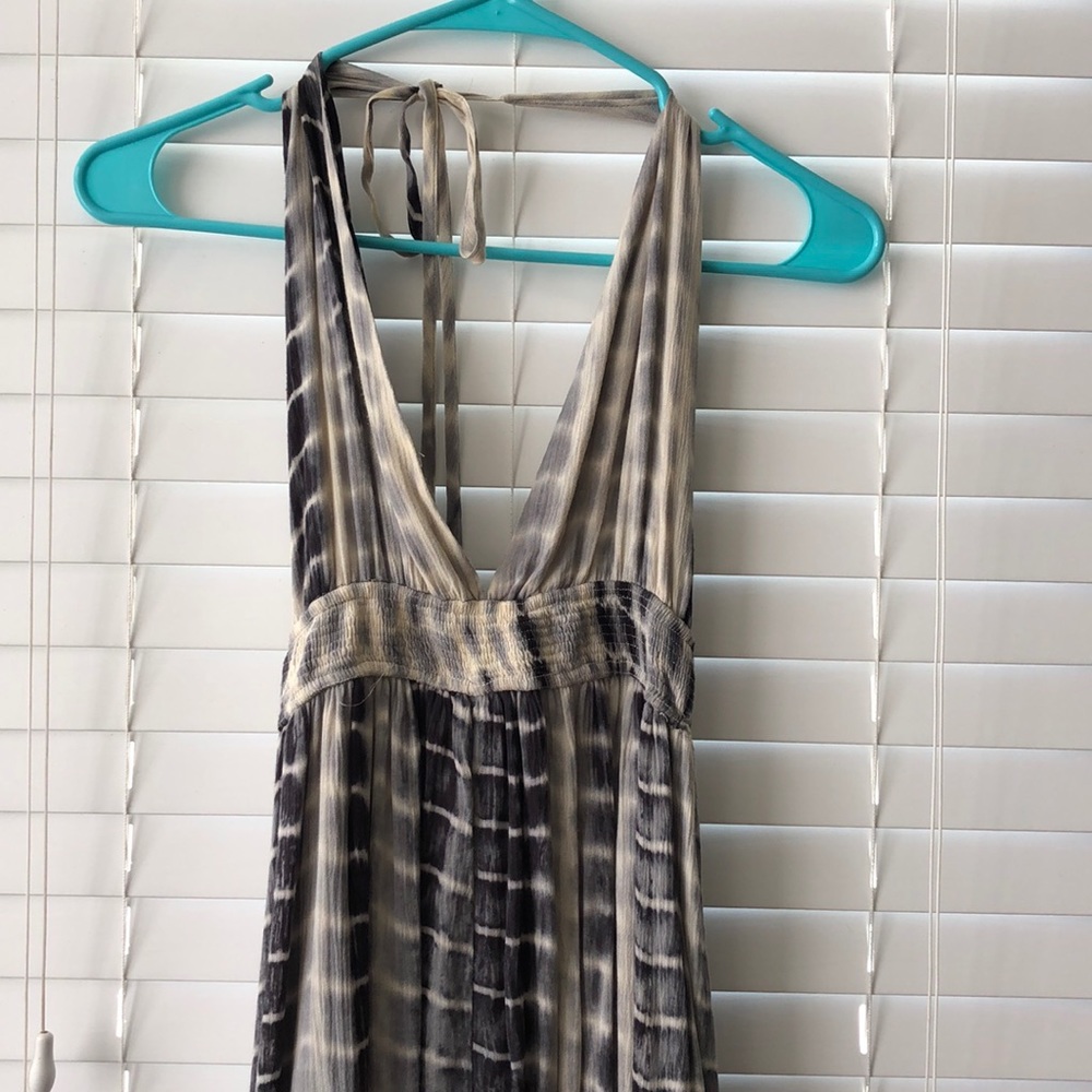 Halter maxi dress